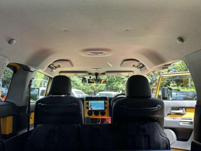 FJクルーザー4.0 カラーパッケージ 4WD　INTREPIDキャンプギアルーフテント　社外10インチナビ　バックカメラ　前後ドラレコ　パワステ　パワーウィンドウ　アルミ　ABS　キーレス　ETC 4000