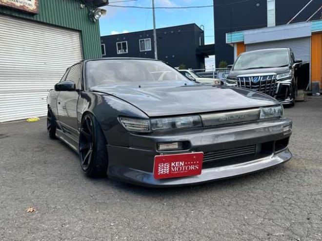 シルビア2.0 K’sクラブセレクション　ターボ　社外アルミ　外エアロ　社外ハンドル　パワステ　パワーウィンドウ　社外LSDデフ　社外インタークーラー　社外タコ足　S14タービン　全塗装済 2WD 2000