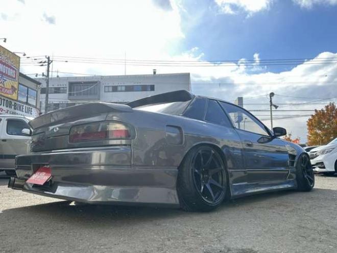 シルビア2.0 K’sクラブセレクション　ターボ　社外アルミ　外エアロ　社外ハンドル　パワステ　パワーウィンドウ　社外LSDデフ　社外インタークーラー　社外タコ足　S14タービン　全塗装済 2WD 2000