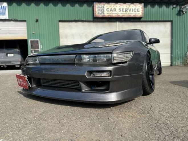 シルビア2.0 K’sクラブセレクション　ターボ　社外アルミ　外エアロ　社外ハンドル　パワステ　パワーウィンドウ　社外LSDデフ　社外インタークーラー　社外タコ足　S14タービン　全塗装済 2WD 2000