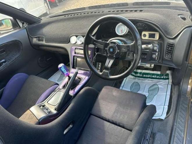 シルビア2.0 K’sクラブセレクション　ターボ　社外アルミ　外エアロ　社外ハンドル　パワステ　パワーウィンドウ　社外LSDデフ　社外インタークーラー　社外タコ足　S14タービン　全塗装済 2WD 2000