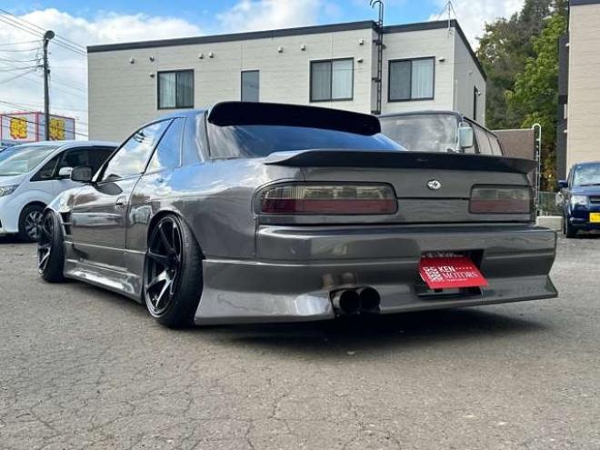 シルビア2.0 K’sクラブセレクション　ターボ　社外アルミ　外エアロ　社外ハンドル　パワステ　パワーウィンドウ　社外LSDデフ　社外インタークーラー　社外タコ足　S14タービン　全塗装済 2WD 2000