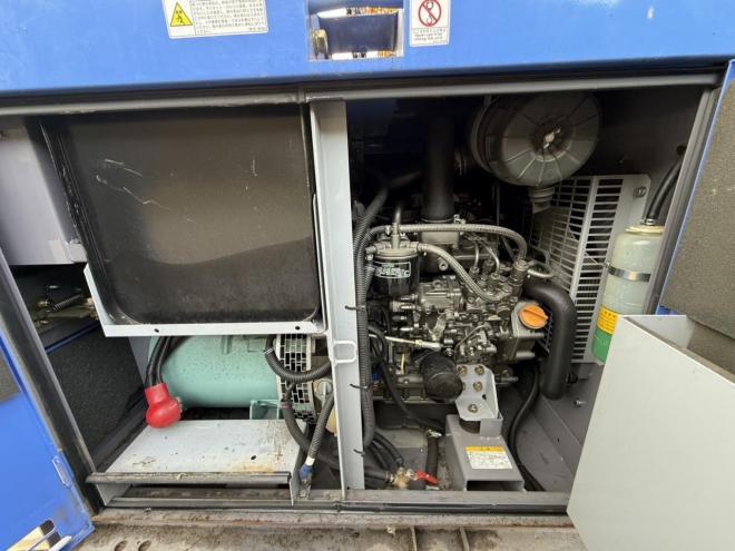 発電機DCA13LSY 170時間実働　苫小牧ヤード