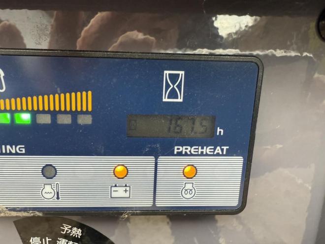 発電機DCA13LSY 170時間実働　苫小牧ヤード