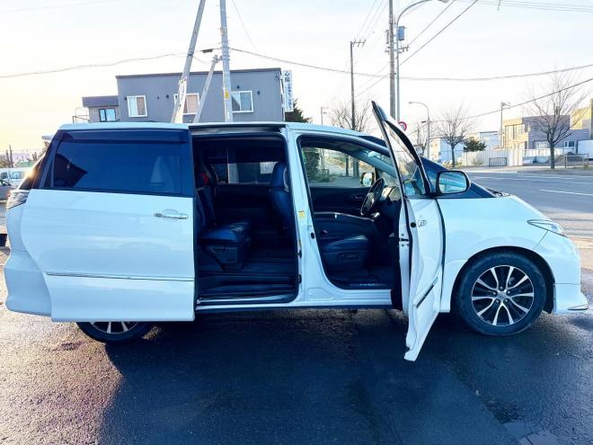 エスティマハイブリッドハイブリッド2.4アエラス 4WD　ローンが不安な方＜優遇ローン＞本州仕入　モデリスタエアロ　クルーズコントロール　ムーンルーフ 4WD 2400 5Dr