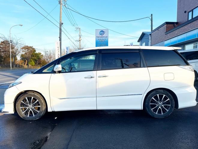 エスティマハイブリッドハイブリッド2.4アエラス 4WD　ローンが不安な方＜優遇ローン＞本州仕入　モデリスタエアロ　クルーズコントロール　ムーンルーフ 4WD 2400 5Dr