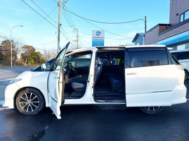 エスティマハイブリッドハイブリッド2.4アエラス 4WD　ローンが不安な方＜優遇ローン＞本州仕入　モデリスタエアロ　クルーズコントロール　ムーンルーフ 4WD 2400 5Dr