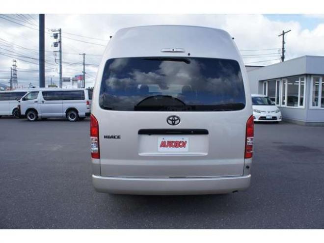 ハイエースバンスーパーロングHR　8人乗りキャンピング4WD　走行充電&外部充電&サブバッテリー　　　&FFヒーター&冷蔵庫&シンク&給排水　アルパインBIG-X&フリップダウン　415COBRAフロントリップ&バッドラッカー17AW　デジタルインナー　全方位カメラ 2700