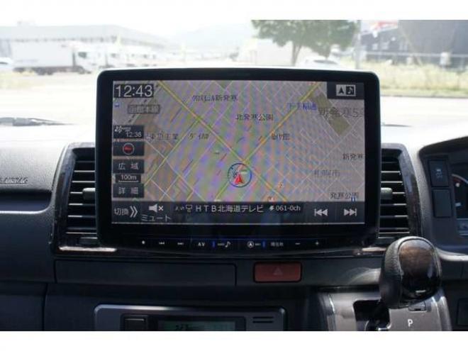 レジアスエース2.8 スーパーGL ダークプライムII ロングボディ ディーゼルターボ 4WD　バン　TRDバンパー&アルパインBIG-X11型　リアヒーター&クーラー　プッシュスタート　スマートキー　　両側スライドドア　ドラレコ　ETC　車線逸脱防止　横滑り防止装置　電動格納ミラー　ベッドキッド 2800