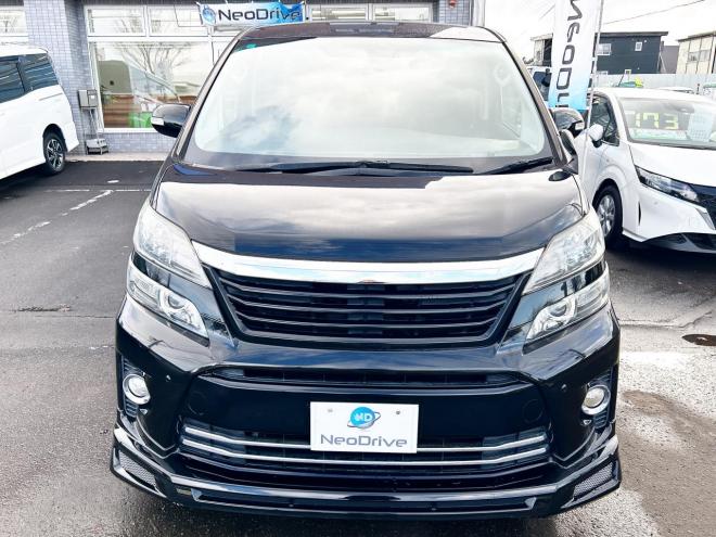 ヴェルファイア2.4Z 4WD ローンが不安な方＜優遇ローン＞ 本州仕入　後期型　フルエアロ　アルパイン8型ナビTV　両側パワースライド　バックカメラ　スマートキー　HID　7人乗り　2列目オットマンシート