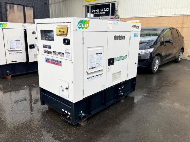 発電機新ダイワ　中古　DGM450MK　エンジン発電機　動力源