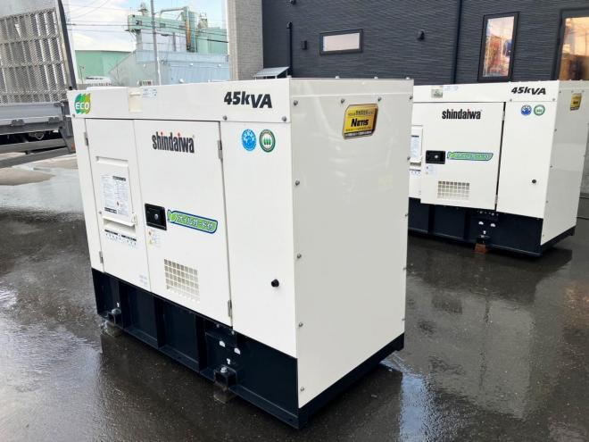 発電機新ダイワ　中古　DGM450MK　エンジン発電機　動力源