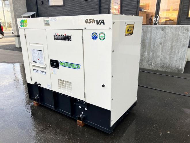 発電機新ダイワ　中古　DGM450MK　エンジン発電機　動力源