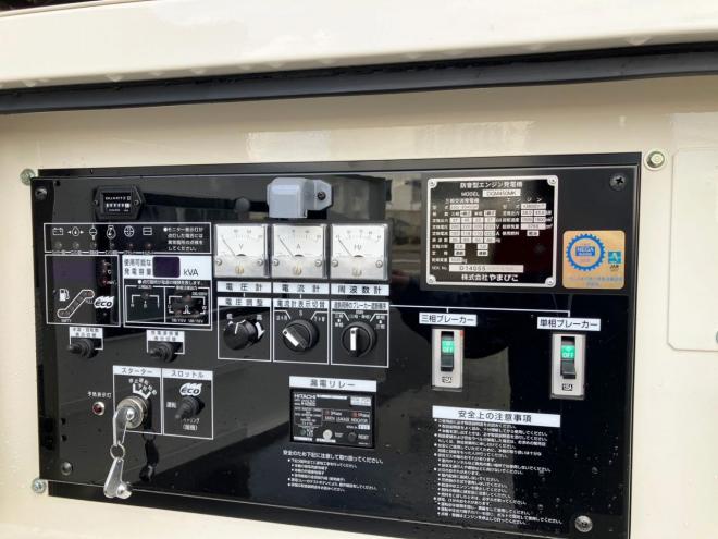 発電機新ダイワ　中古　DGM450MK　エンジン発電機　動力源