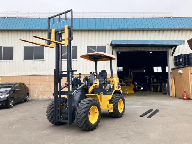 フォークリフトコマツ　中古　ホイールローダーリフト　WA50-8　不整地リフト　建機