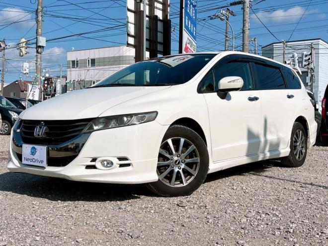 オデッセイ2.4Mエアロパッケージ 4WD　ローンが不安な方＜優遇ローン＞1年保証　純正ナビ　バックカメラ