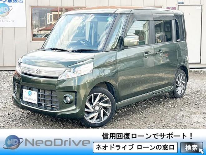 スペーシア660カスタムTS 4WD　ローンが不安な方＜優遇ローン＞本州仕入　1年保証　両側Pスラ 
