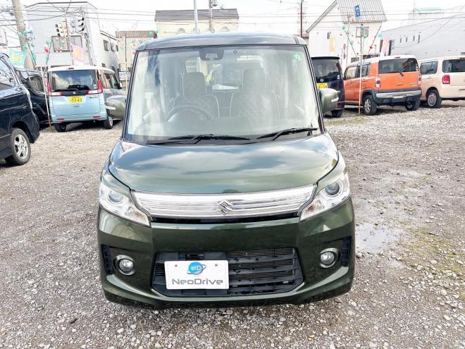 スペーシア660カスタムTS 4WD　ローンが不安な方＜優遇ローン＞本州仕入　1年保証　両側Pスラ 