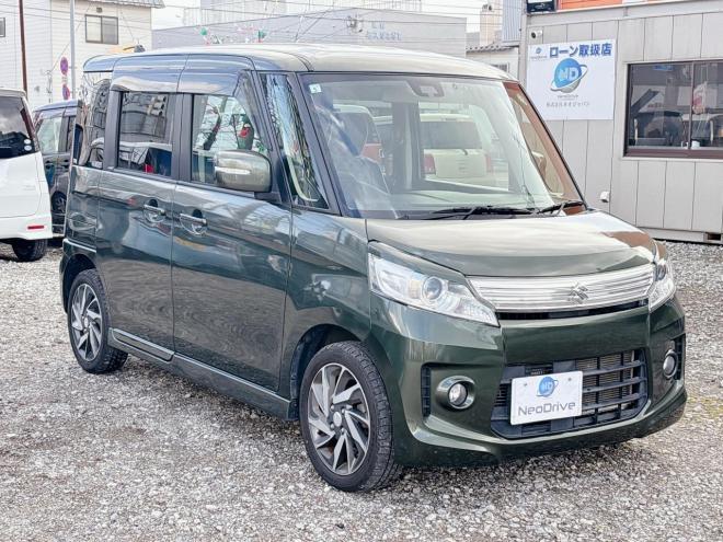 スペーシア660カスタムTS 4WD　ローンが不安な方＜優遇ローン＞本州仕入　1年保証　両側Pスラ 