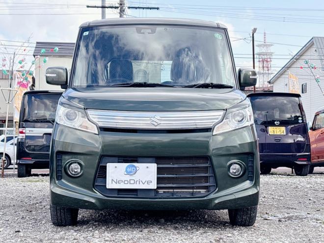 スペーシア660カスタムTS 4WD　ローンが不安な方＜優遇ローン＞本州仕入　1年保証　両側Pスラ 