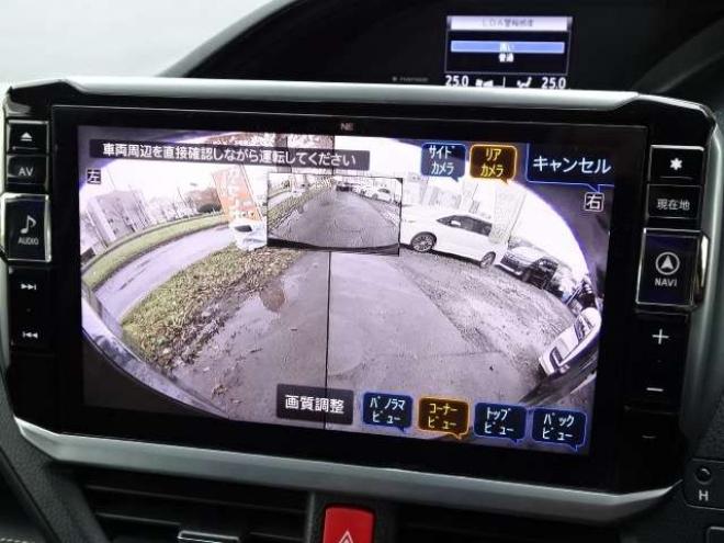 エスクァイア2.0 Gi 4WD　本州車　保証1年/走行距離無制限　4WD　セーフティセンス　両側パワースライドドア　ALPINE製ナビ 地デジ　バックカメラ　サイドカメラ　Bluetooth接続　純正エンジンスターター　シートヒーター　LEDヘッドライト 2000