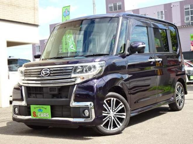 タントカスタム X トップエディション SAII 4WD　本州車　保証1年/走行距離無制限　4WD　パワースライドドア　純正8型ナビ　地デジ　Bluetooth接続　バックカメラ　スマートアシスト　衝突軽減　レーンキープアシスト　LEDヘッドライト　ETC　ハーフレザーシート 660