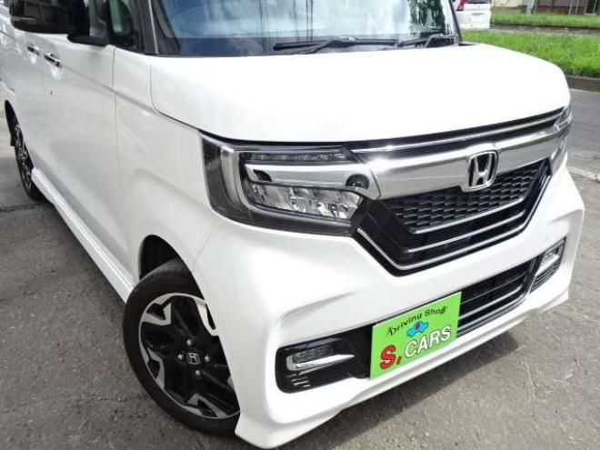 N-BOXカスタム 660 G L ターボ ホンダセンシング 4WD　本州車　保証1年/走行距離無制限　4WD 両側パワスラ バックカメラ ETC　プッシュスタート　ブレーキサポート 660