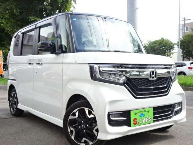 N-BOXカスタム 660 G L ターボ ホンダセンシング 4WD　本州車　保証1年/走行距離無制限　4WD 両側パワスラ バックカメラ ETC　プッシュスタート　ブレーキサポート 660