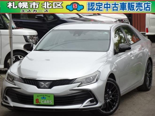 マークX2.5 250G Four 4WD　本州車　保証1年　4WD　ワンオーナー　エスカーズカスタム　フロントリップ　リヤディフューザー　プレシャス/HM-1　19インチアルミ　純正ナビ　ワンセグTV　ドライブレコーダーLDA　ETC　クルーズコントロール 2500