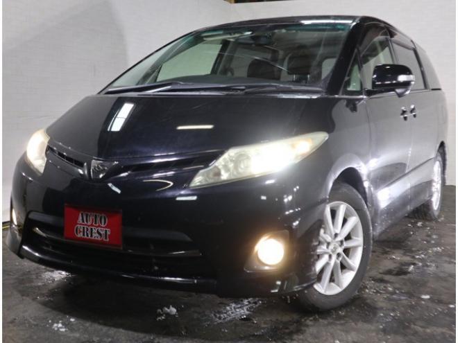 エスティマ2.4 アエラス 4WD　パワスラ・Bカメラ・ナビ・走行6.9万キロ 2400