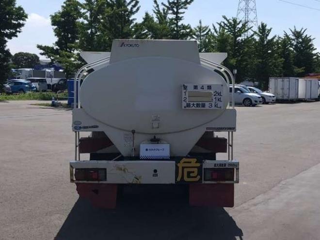 デュトロタンクローリー　SKG-XZU675M 極東開発工業　 4WD 4000