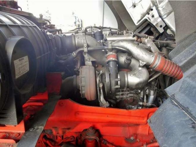 ギガ冷凍車　PKG-CYL77V8　菱重　 2WD 9830