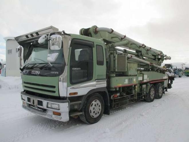 ギガコンクリートポンプ　KC-CYZ81Q2改　IHI　 2WD 19000