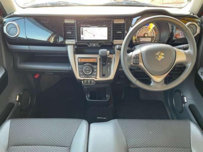 ハスラーJスタイルII 4WD　1年走行距離無制限保証/Bluetooth/ナビ・フルセグTV/全方位カメラ/夏冬タイヤ付/エンジンスターター/ETC/ワンオーナー/禁煙車/車検整備2年付き/法定整備/修復歴無し 660