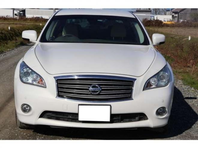 フーガハイブリッド3.5　検2年　買取直販　バックモニター　自社　ローンカノウ 2WD 3500