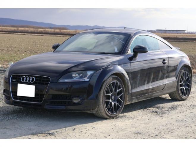 アウディTT クーペ 3.2 クワトロ 4WD　検2年　地デジ　HDD　バックカメラ　革シート　パドルシフト　　ドラレコ　ETC 社外ホイール　キーレス　自社　ローンカノウ 正規輸入車 3200