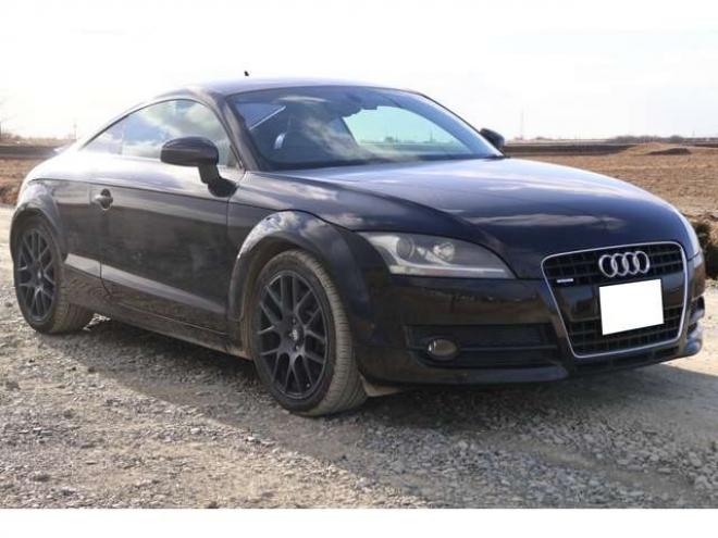 アウディTT クーペ 3.2 クワトロ 4WD　検2年　地デジ　HDD　バックカメラ　革シート　パドルシフト　　ドラレコ　ETC 社外ホイール　キーレス　自社　ローンカノウ 正規輸入車 3200