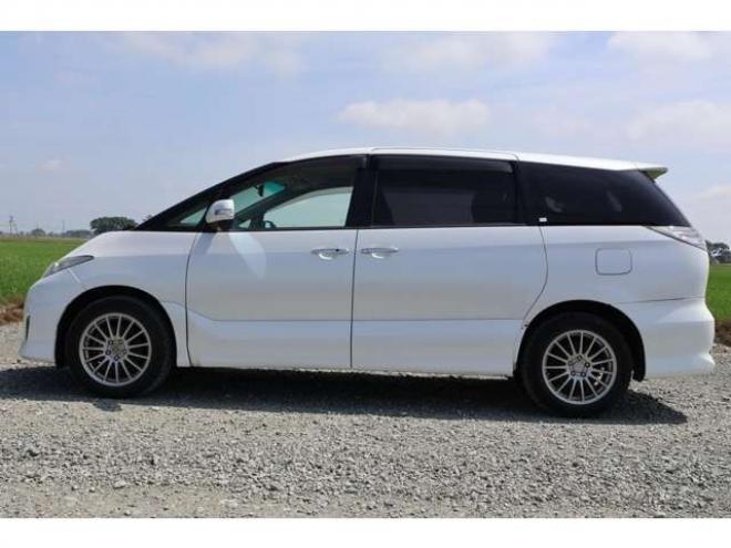 エスティマ2.4 アエラス Gエディション 4WD　検2年　自社　ローンカノウ　両側電スラ 2400