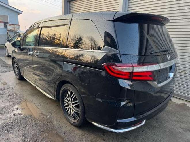 オデッセイ2.4 アブソルート EX 4WD　両側Pスライド　ナビ　TV　Bカメラ　Bluetooth　ハーフレザーシート 2400