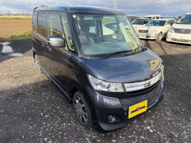 パレットSW TS 4WD　両側パワースライド　インタークーラーターボ　ナビ・TV　夏冬タイヤ付き 660