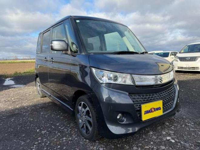 パレットSW TS 4WD　両側パワースライド　インタークーラーターボ　ナビ・TV　夏冬タイヤ付き 660