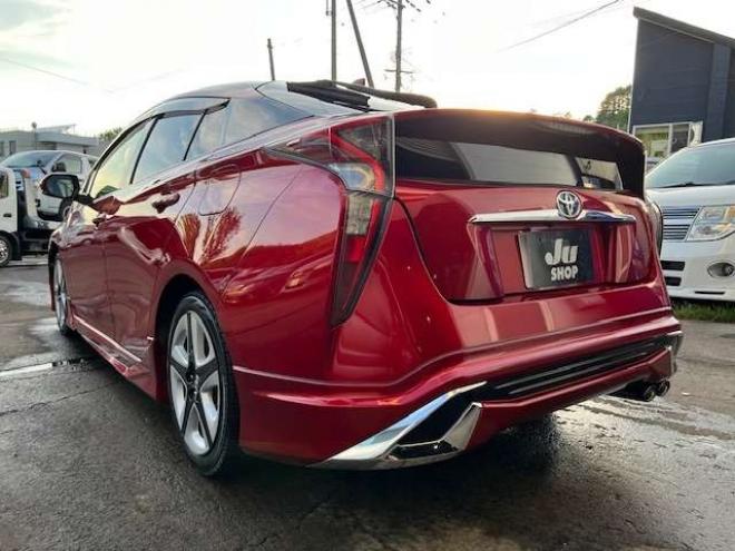 プリウス1.8 S ツーリングセレクション E-Four 4WD　フルエアロ・純正9インチナビ・Sセンス 1800