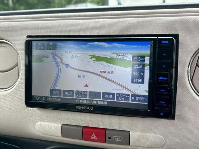 ミラココア　ドライブレコーダー　ＥＴＣ　バックカメラ　ナビ　スマートキー　アイドリングストップ　ベンチシート　ＣＶＴ　ＡＢＳ　アルミホイール　エアコン　パワーステアリング　パワーウィンドウ 4WD 660 5Dr