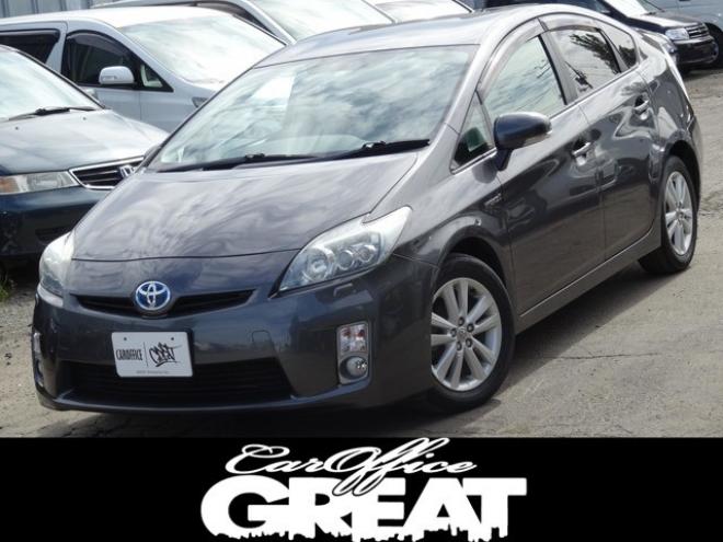 プリウス1.8 S LEDエディション　ETC・禁煙車・LEDヘッドライト・寒冷地仕様・夏冬タイヤ付き 2WD 1800