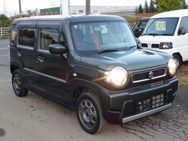 ハスラーハイブリッド G 4WD　禁煙車・シートヒーター・記録簿・夏冬タイヤ付き・前後録画ドラレコ 660