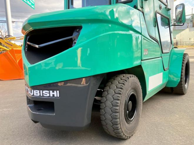 フォークリフト三菱　中古　FDE35AT　回転付　建機