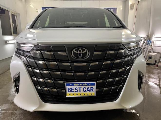 アルファードＺ　本州仕入　寒冷地仕様　禁煙車　トヨタセーフティセンス　左右独立ムーンルーフ　レーダークルーズ　レーントレーシング　純正１８インチＡＷ　ＴＯＹＯ製新品スタッドレスタイヤ　純正ナビ（フルセグ地デジ　Ｂｌｕｅｔｏｏｔｈ　Ｍｉｒａｃａｓｔ）＋バックカメラ＋全方位カメラ　両側パワースライドドア　パワーバックドア　純正ブラックレザーシート　ヘッドアップディスプレイ　電動オットマン　ＬＥＤヘッドライト　デジタルインナーミラー　シートヒーター＆クーラー　前後ドライブレコーダー　ＥＴＣ  4WD 2500 5Dr