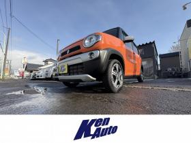 ハスラー　HUSTLER  4WD　X HID TURBO ブレーキアシスト　寒冷地　hid　autoライト　地デジナビ　プッシュスタート　シートヒーター　エンスタ　ドラレコ前後ETC　全磨き済　エンジンオイル交換　CVTオイル交換　記録簿2枚 4WD 660 5Dr