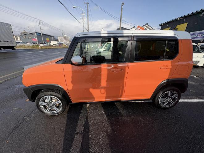 ハスラーHUSTLER  4WD　X HID TURBO ブレーキアシスト　寒冷地　hid　autoライト　地デジナビ　プッシュスタート　シートヒーター　エンスタ　ドラレコ前後ETC　全磨き済　エンジンオイル交換　CVTオイル交換　記録簿2枚 4WD 660 5Dr