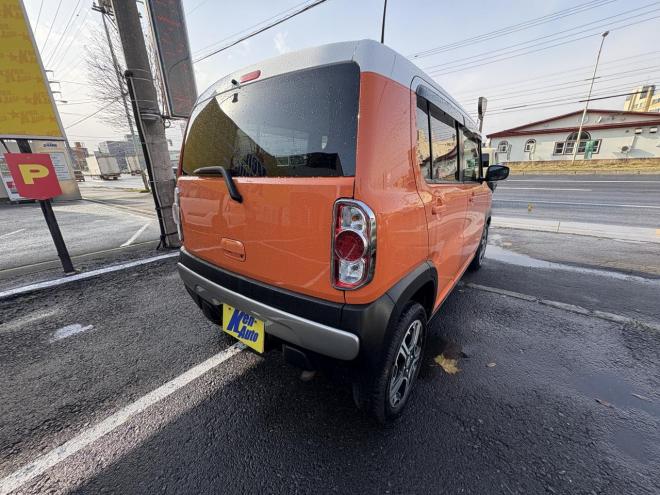 ハスラーHUSTLER  4WD　X HID TURBO ブレーキアシスト　寒冷地　hid　autoライト　地デジナビ　プッシュスタート　シートヒーター　エンスタ　ドラレコ前後ETC　全磨き済　エンジンオイル交換　CVTオイル交換　記録簿2枚 4WD 660 5Dr